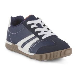 Route 66 Boys' Ronnie Sneaker - Navy/White (7)